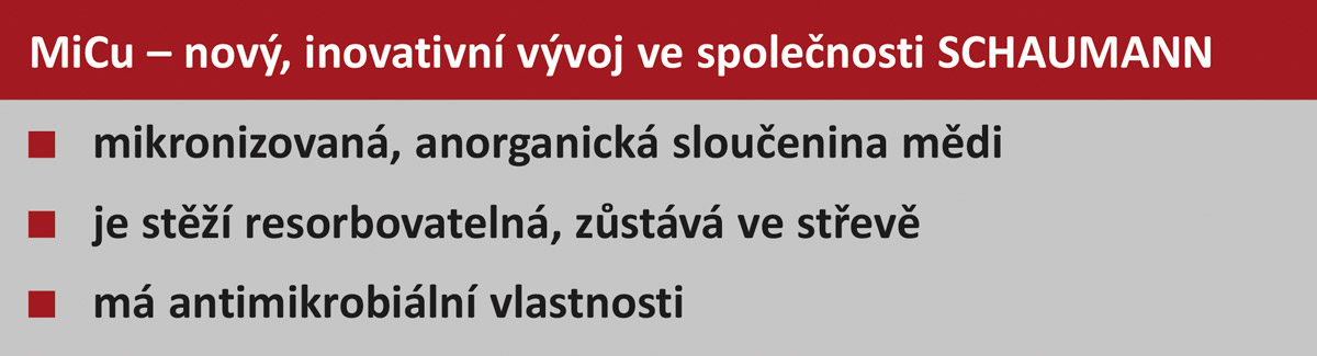 MiCu - mikronizovaná měď